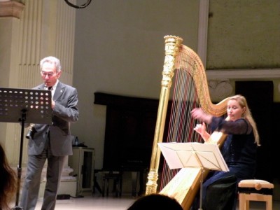 Emanuela Degli Esposti with Giuliano Giuliani (oboe, English horn)